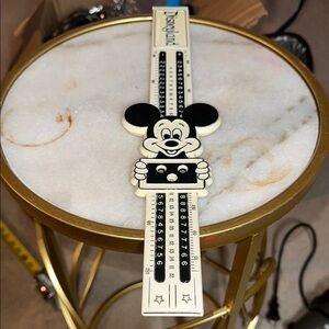Mickey Mouse Ruler and Math Conversion Tape Measurements